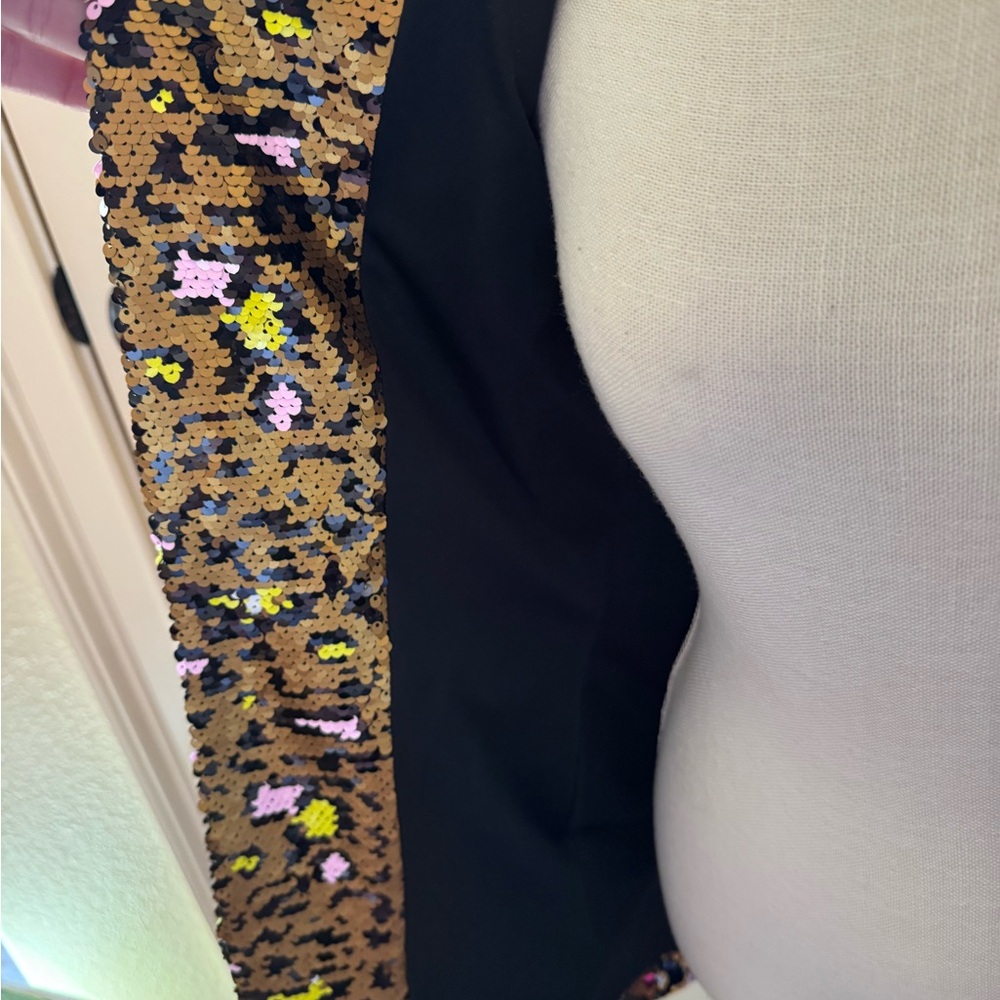 Vilagallo Multicolor Sequin Blazer - image 2